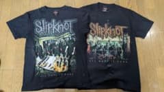 2枚セット！slipknot 来日公演ツアー TシャツM 黒 ブラックのサムネイル