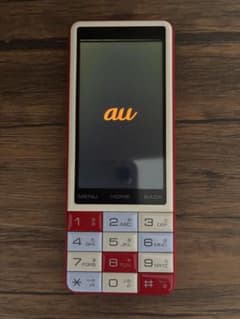 au KDDI INFOBAR ニシキゴイ赤 au INFOBAR レッド 携帯電話本体 ニシキゴイ - メルカリ