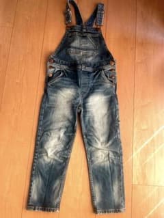 H&M キッズ デニム オーバーオール 116cmのサムネイル