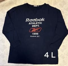 メンズ　リーボック長袖Tシャツ　４Ｌ