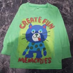 ロンティー 緑 ロンＴCREATE FUN GREEN  グリーン 緑色のサムネイル