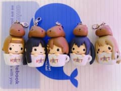 けいおん×カピバラさん　キーホルダー