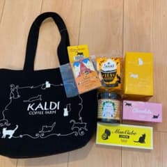 抜き取り無し！カルディ　猫の日バッグ　プレミアム2021のサムネイル