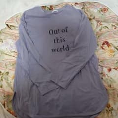 CINEMA CLUB パープル 長袖Tシャツ Lのサムネイル