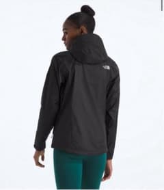 THE NORTH FACE ブラック レインジャケット　マウンテンパーカーのサムネイル