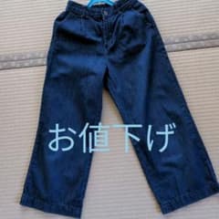 膝下丈デニムズボンのサムネイル