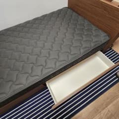 FranceBed シングルベッド マットレス付 収納付 - メルカリ