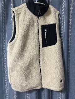 Champion ボアベスト フリース ホワイトのサムネイル