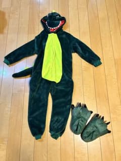 恐竜 着ぐるみ ハロウィン120サイズ コスチュームのサムネイル