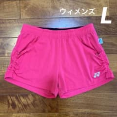 No.3689 ヨネックス ショートパンツ ピンク L バドミントン テニス