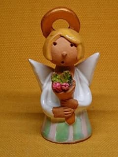 Angel figurine, ceramic, European style, ornament, interior decoration, craft, art, A2827