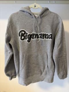 BIGMAMA フード付きパーカー グレーのサムネイル