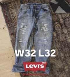 W32 L32 Beams Levi's 501 Loose ビームス コラボ - メルカリ