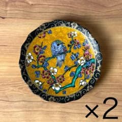 九谷焼 新品 吉田屋 小皿 2枚 伊野正峰 - メルカリ