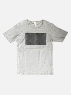 DIESEL グレー Tシャツ ロゴ　半袖　古着　ヴィンテージのサムネイル