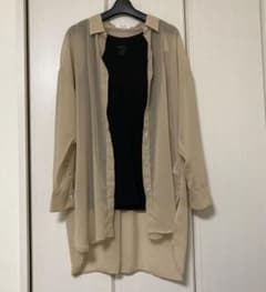 シースルーシャツ とタンクトップ2点セットのサムネイル