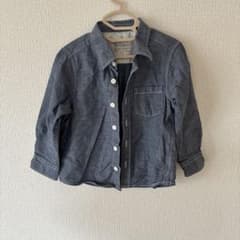 無印良品 長袖シャツ 100cm