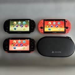 J*G様 PSP３台PSVITA2台（ジャンク） PS Vita 本体 ジャンク3台セット 専用ケース - メルカリ