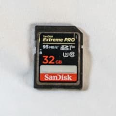 SanDisk Extreme PRO 32GB SDカード 動作確認済みのサムネイル