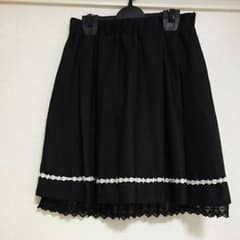 よしの様専用★リバーシブル黒スカートのサムネイル