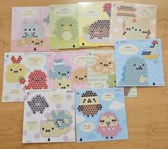 アクアビーズ図案　すみっこぐらしのサムネイル