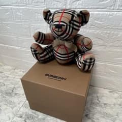 未使用級】BURBERRY トーマスベア ヴィンテージチェック ぬいぐるみ