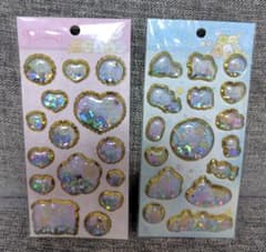 すみっコぐらし★キラッとぷくぷくエアーシール・2枚セットのサムネイル