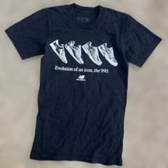 New Balance 990 Tシャツ ブラック XSのサムネイル