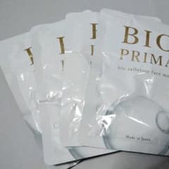 ビオプリマ　バイオセルロースフェイスマスク　美容マスク20ml 　✕4　おまけ付のサムネイル