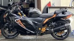 新型隼　Akrapovic スリップオンマフラー Hayabusa用のサムネイル