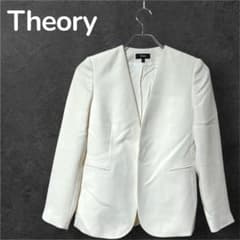 Theory』 (O) / CLASSIC CREPE ノーカラージャケット - メルカリ