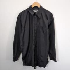 80s vintage Lu Puhar 長袖シャツ ブラック XLのサムネイル