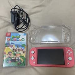 ニンテンドースイッチライト本体　あつまれどうぶつの森　セットのサムネイル