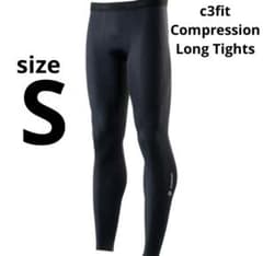 新品】c3fit コンプレッション ロングタイツ 機能性インナー メンズ S