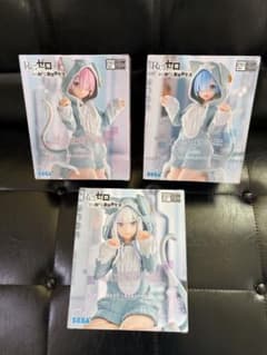 Re:ゼロから始める異世界生活　Yumemirize フィギュア　3体セット