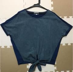専用★異素材 半袖 カットソーのサムネイル