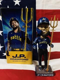 J. P. クロフォード　ボブルヘッド　シアトルマリナーズ　シティコネクト J. P. クロフォード ボブルヘッド シアトルマリナーズ シティ