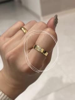 k18 ダイヤモンド　リングのサムネイル