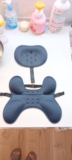 <美品> Aprica ベビーカー用 頭マモールパッド 腰マモールパッドのサムネイル