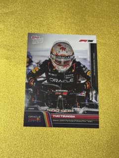 角田裕毅 （オラクル・レッドブル・レーシング）F1 topps NOWのサムネイル