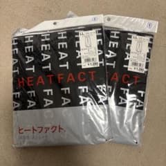 HEATFACT ブラック ロングタイツ LLサイズ 2枚セット