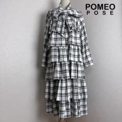 新品タグ付 PAMEO POSE Plaid Repeat Dress S - メルカリ
