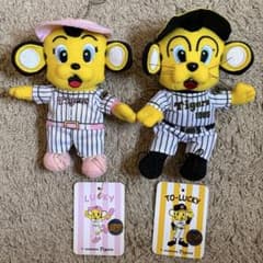 新品未使用 阪神タイガース トラッキー&ラッキー マスコットキー