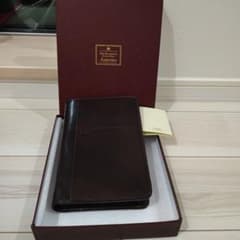 ASHFORD York Bible-sized 19mm zipper notebook, brown.