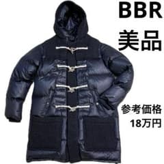 美品 BBR BARKB-RULES ダッフルダウンコート ニット 切替 - メルカリ