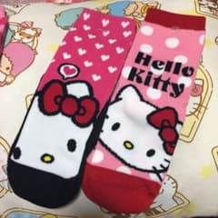 子供用 ハローキティ クルーソックス4足組‼︎のサムネイル