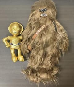 限定品】チューバッカ C-3PO ぬいぐるみ - メルカリ
