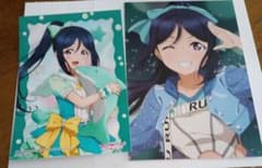 松浦果南　ポストカード　写真　ラブライブサンシャイン　２枚