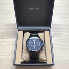 ジャンク品】SEIKO SSC287 メンズソーラークロノグラフ腕時計 - メルカリ