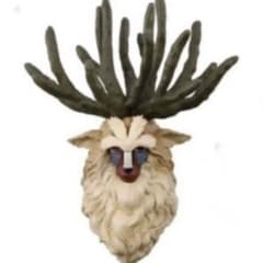 Princess Mononoke Face Magnet - Shishigami (Forest Spirit) - Studio Ghibli